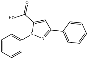 2,5-DIPHENYL-2H-PYRAZOLE-3-CARBOXYLIC ACID 구조식 이미지