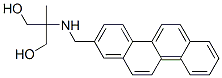 1,3-Propanediol, 2-((2-chrysenylmethyl)amino)-2-methyl- Structure