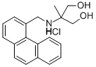 1,3-Propanediol, 2-methyl-2-((4-phenanthrenylmethyl)amino)-, hydrochlo ride Structure