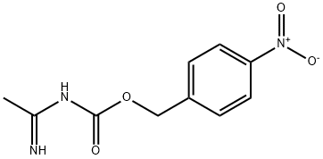 4-NITROBENZYL(1-AMINOETHYLIDENE)CARBAMATE Structure