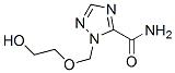 1-(2-hydroxyethoxymethyl)-1,2,4-tiazole-5-carboxamide Structure