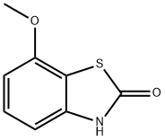 2(3H)-Benzothiazolone,7-methoxy-(9CI) Structure