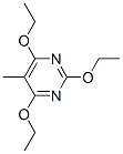 Pyrimidine, 2,4,6-triethoxy-5-methyl- (9CI) Structure