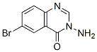 3-아미노-6-브로모퀴나졸린-4(3H)-ONE 구조식 이미지
