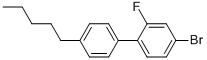 4-브로모-2-플루오로-4'-펜틸비페닐 구조식 이미지