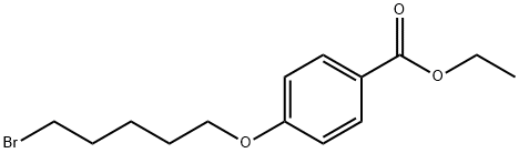 Ethyl 4-(5-bromopentyloxy)benzoate Structure