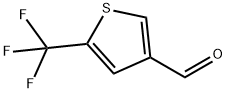 5-TrifluoroMethyl-thiophene-3-carbaldehyde Structure