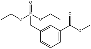 methyl 3-((diethoxyphosphoryl)methyl)benzoate 구조식 이미지