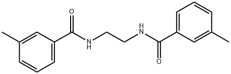 3-methyl-N-{2-[(3-methylbenzoyl)amino]ethyl}benzamide Structure