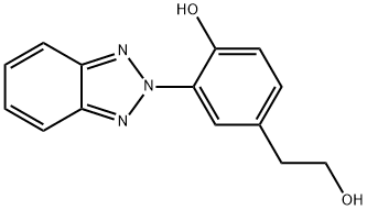 Benzeneethanol, 3-(2H-benzotriazol-2-yl)-4-hydroxy- Structure