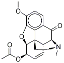 10-Oxocodeine 6-Acetate Structure