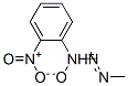 1-methyl-3-(2-nitrophenyl)triazene N-oxide Structure