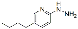 2-hydrazino-5-n-butylpyridine Structure