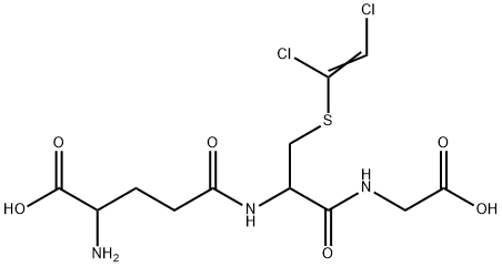 S-(1,2-dichlorovinyl)glutathione Structure
