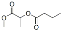 2-methoxy-1-methyl-2-oxoethyl butyrate Structure