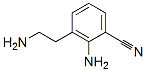 벤조니트릴,2-아미노-3-(2-아미노에틸)- 구조식 이미지