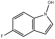 1H-Indole,5-fluoro-1-hydroxy- Structure