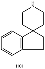 Spiro[1H-indene-1,4'-piperidine], 2,3-dihydro-, hydrochloride Structure