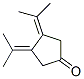 Cyclopentanone, 3,4-bis(1-methylethylidene)- (9CI) Structure