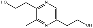 2,5-피라진디에탄올,3-메틸-(9CI) 구조식 이미지