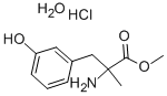 ALPHA-METHYL-DL-M-TYROSINE METHYL ESTER HYDROCHLORIDE: MONOHYDRATE Structure