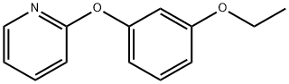 Pyridine, 2-(m-ethoxyphenoxy)- (7CI) Structure