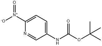 N-Boc-3-amino-6-nitropyridine Structure