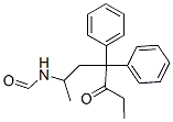 2-포름아미도-4,4-디페닐-5-헵타논 구조식 이미지