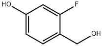 3-фтор-4-(гидроксиметил)фенол структурированное изображение