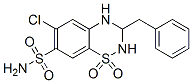 (-)-Benzylhydrochlorothiazide Structure