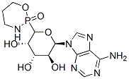 9-(5'-(2-oxo-1,3,2-oxazaphosphorinan-2-yl)-beta-arabinosyl)adenine Structure