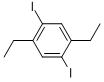 1,4-디에틸-2,5-디요오도-벤젠 구조식 이미지