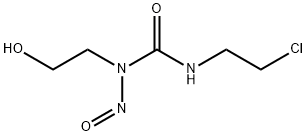 1-nitroso-1-(2-hydroxyethyl)-3-(2-chloroethyl)urea Structure