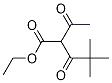 에틸3-옥소-2-아세틸-4,4-디메틸펜타노에이트 구조식 이미지