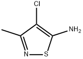 5-AMINO-4-CHLORO-3-METHYLISOTHIAZOLE Structure