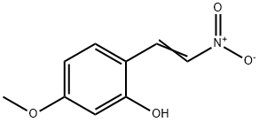 2-HYDROXY-4-METHOXY-BETA-NITROSTYRENE Structure