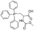 (2-carboxy-2-((methoxycarbonyl)amino)ethyl)triphenylphosphonium Structure