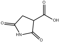 2,5-Dioxo-3-pyrrolidinecarboxylic acid Structure