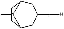 8-Azabicyclo[3.2.1]octane-3-carbonitrile,8-methyl-(9CI) Structure