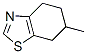 Benzothiazole,  4,5,6,7-tetrahydro-6-methyl- Structure