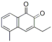 1,2-Naphthalenedione, 3-ethyl-5-methyl- (9CI) Structure