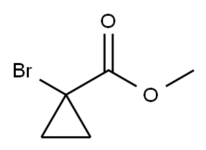 Methyll-bromo-cyclopropanecarboxylate 구조식 이미지