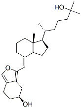 25-hydroxy-6,19-epoxyvitamin D3 Structure