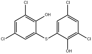 2,2''-티오비스(4,6-디클로로페놀) 구조식 이미지