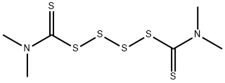 tetramethylthiuram tetrasulphide Structure