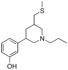 3-(3-히드록시페닐)-5-((메틸메르캅토)메틸)-Nn-프로필피페리딘 구조식 이미지
