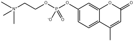 4-Methylumbelliferyl Phosphocholine 구조식 이미지