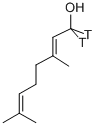 GERANIOL, [1-3H] Structure