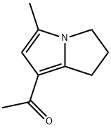 Ethanone, 1-(2,3-dihydro-5-methyl-1H-pyrrolizin-7-yl)- (9CI) 구조식 이미지