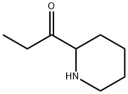 1-Propanone, 1-(2-piperidinyl)- Structure